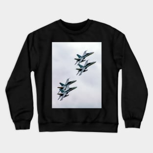 FA-18 Hornets - Formation Flying Crewneck Sweatshirt